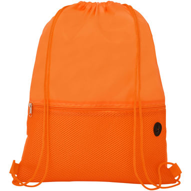 Рюкзак сітчастий на шнурках Oriole, колір помаранчевий - 12048705- Фото №2