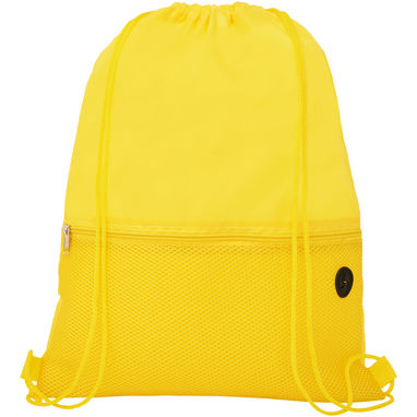Рюкзак сітчастий на шнурках Oriole, колір жовтий - 12048707- Фото №2