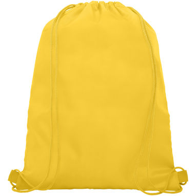 Рюкзак сітчастий на шнурках Oriole, колір жовтий - 12048707- Фото №3