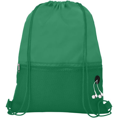 Рюкзак сітчастий на шнурках Oriole, колір зелений - 12048714- Фото №4