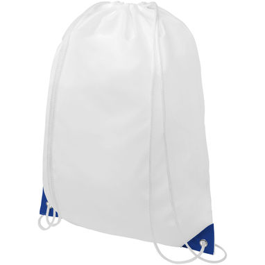 Рюкзак на шнурках Oriole, колір білий, яскраво-синій - 12048801- Фото №1