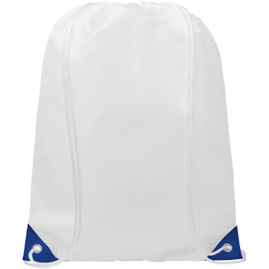 Рюкзак на шнурках Oriole, колір білий, яскраво-синій - 12048801- Фото №2