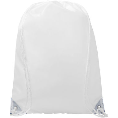 Рюкзак на шнурках Oriole, колір білий, яскраво-синій - 12048801- Фото №3