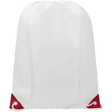 Рюкзак на шнурках Oriole , цвет белый, красный - 12048802- Фото №2