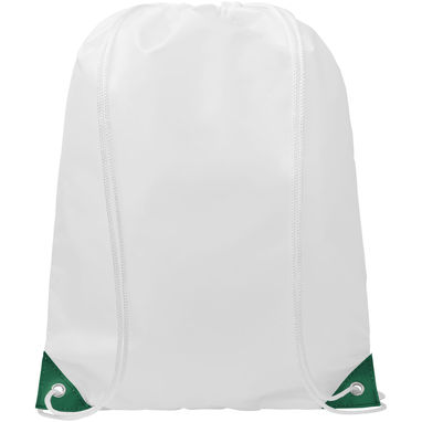 Рюкзак на шнурках Oriole, колір білий, зелений - 12048814- Фото №2