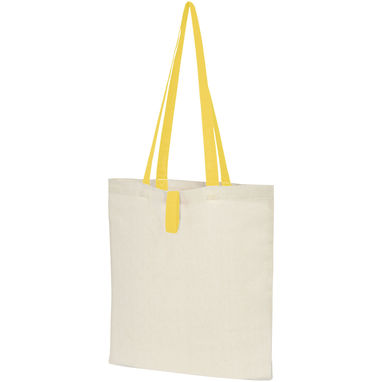 Еко-сумка складана Nevada, колір натуральний, жовтий - 12049207- Фото №1