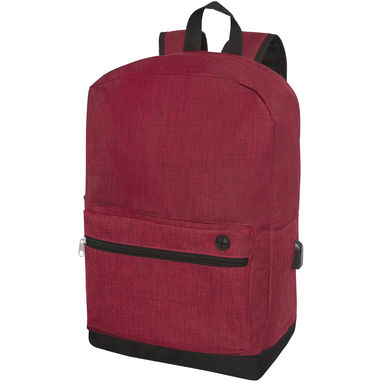 Бизнес-рюкзак для ноутбука Hoss, цвет вересковый, темный красний - 12051102- Фото №1