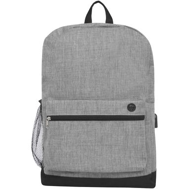 Бизнес-рюкзак для ноутбука Hoss, цвет вересковый, средне-серый - 12051106- Фото №2