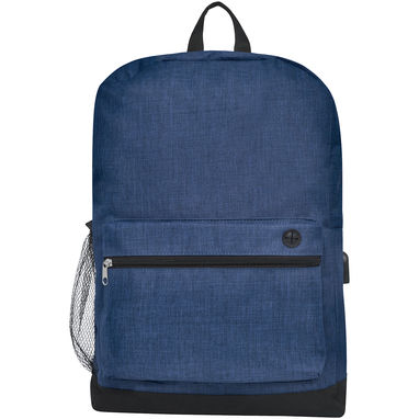 Бизнес-рюкзак для ноутбука Hoss, цвет вересковый, цвета морской волны - 12051111- Фото №2