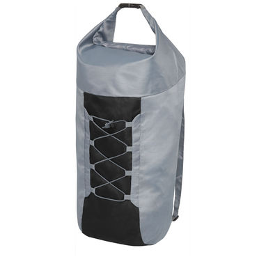 Рюкзак складной Blaze, цвет серый, сплошной черный - 12051200- Фото №1
