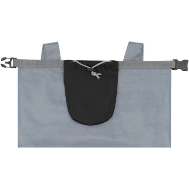 Рюкзак складаний Blaze, колір сірий, суцільний чорний - 12051200- Фото №4