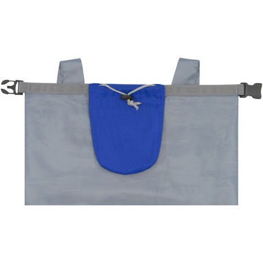 Рюкзак складной Blaze, цвет серый, ярко-синий - 12051201- Фото №4