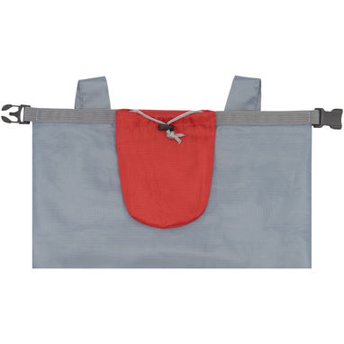 Рюкзак складной Blaze, цвет серый, красный - 12051202- Фото №4