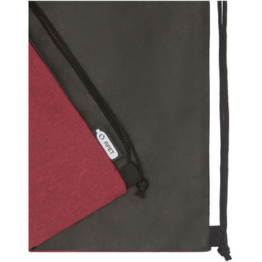 Рюкзак на шнурках Ross , цвет вересковый, темный красний - 12051802- Фото №4