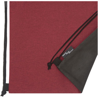Рюкзак на шнурках Ross, колір вересковий,  темний червоний - 12051802- Фото №5