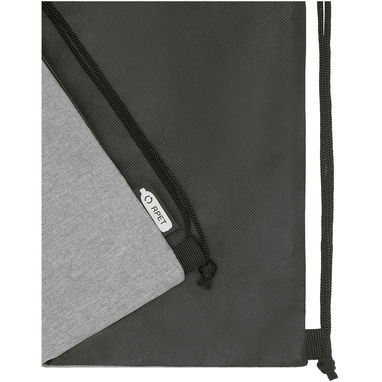Рюкзак на шнурках Ross, колір вересковий,  середньо-сірий - 12051806- Фото №4