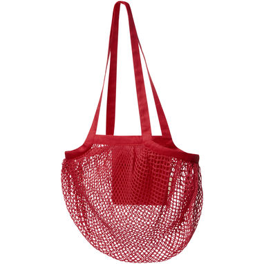 Эко-сумка GOTS Pune, цвет красный - 12051921- Фото №1