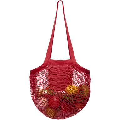 Эко-сумка GOTS Pune, цвет красный - 12051921- Фото №3