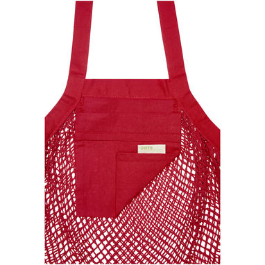 Эко-сумка GOTS Pune, цвет красный - 12051921- Фото №4