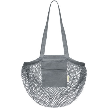 Эко-сумка GOTS Pune, цвет серый - 12051982- Фото №2