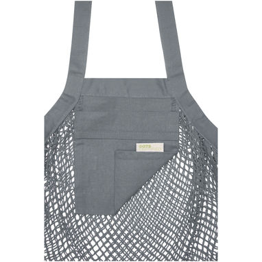Эко-сумка GOTS Pune, цвет серый - 12051982- Фото №4