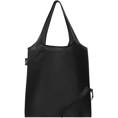 Еко-сумка складана Sabia, колір суцільний чорний - 12054190- Фото №3