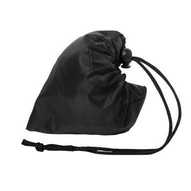 Эко-сумка складная Sabia , цвет сплошной черный - 12054190- Фото №5