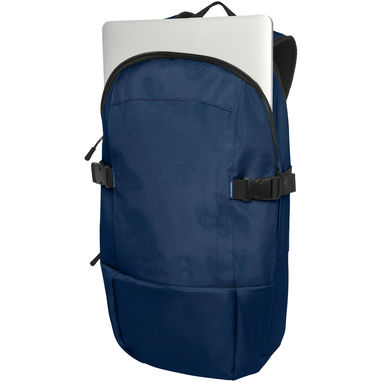 Рюкзак для ноутбука Baikal, колір темно-синій - 12054255- Фото №4