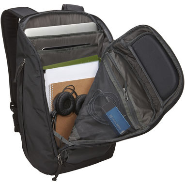 Рюкзак для ноутбука EnRoute, колір суцільний чорний - 12056690- Фото №4