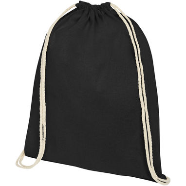 Рюкзак на шнурках Oregon, колір суцільний чорний - 12057590- Фото №1
