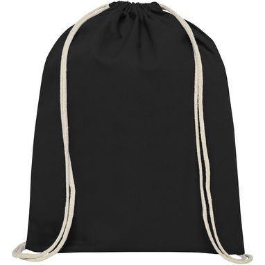 Рюкзак на шнурках Oregon, колір суцільний чорний - 12057590- Фото №2