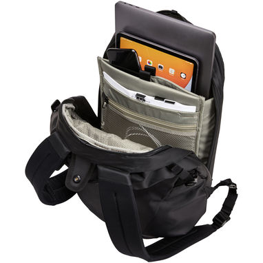 Рюкзак для ноутбука Tact , цвет сплошной черный - 12060390- Фото №4