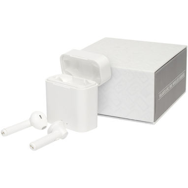 Навушники бездротові Volantis True Wireless, колір білий - 12414601- Фото №5