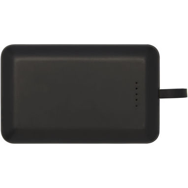 Зарядний пристрій бездротовий портативний Kano, колір суцільний чорний - 12415090- Фото №3