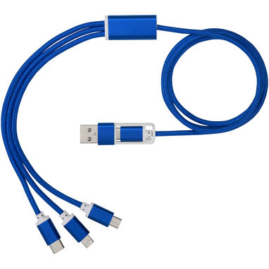Зарядний кабель, колір яскраво-синій - 12418053- Фото №2