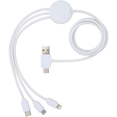 Зарядний кабель Pure, колір білий - 12418401- Фото №2
