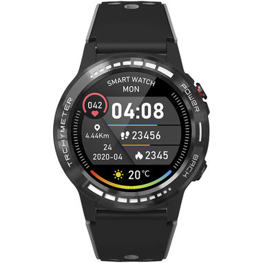 Смарт-часы Prixton GPS SW37, цвет сплошной черный - 1PA07190- Фото №2