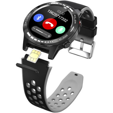 Смарт-часы Prixton GPS SW37, цвет сплошной черный - 1PA07190- Фото №4
