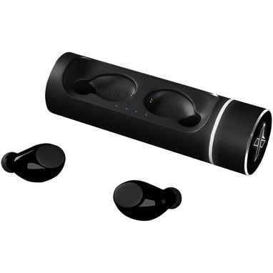 Навушники True Wireless SCX.design E17 , колір суцільний чорний - 1PX05790- Фото №1