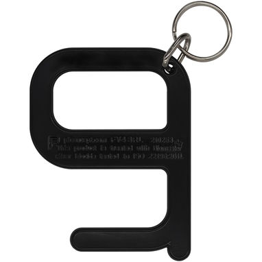 Ключ безконтактний-брелок, колір суцільний чорний - 21025390- Фото №3