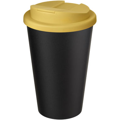 Кружка Americano Eco , цвет желтый, сплошной черный - 21042511- Фото №1