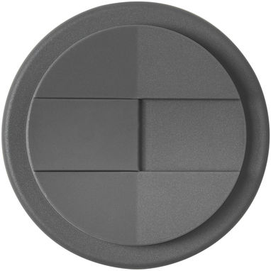 Кружка Americano Eco, колір сірий, суцільний чорний - 21042582- Фото №3