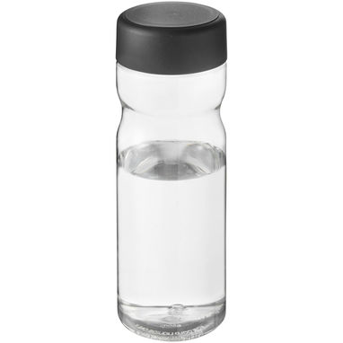 Пляшка для води H2O Base, колір прозорий, суцільний чорний - 21043100- Фото №1