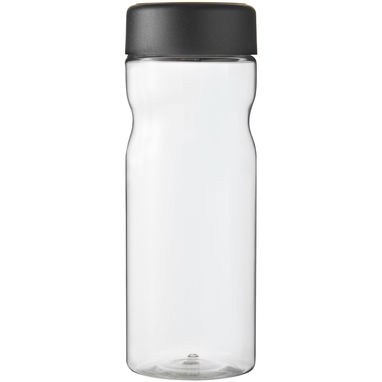 Пляшка для води H2O Base, колір прозорий, суцільний чорний - 21043100- Фото №2