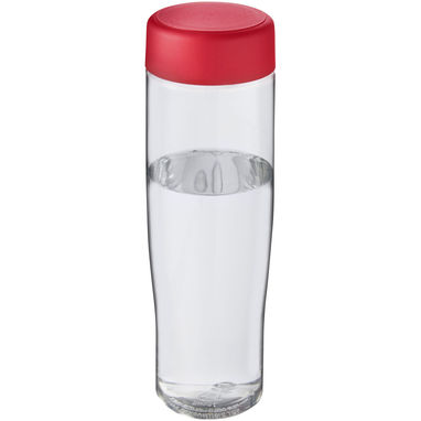 Пляшка для води H2O Tempo, колір прозорий, червоний - 21043202- Фото №1