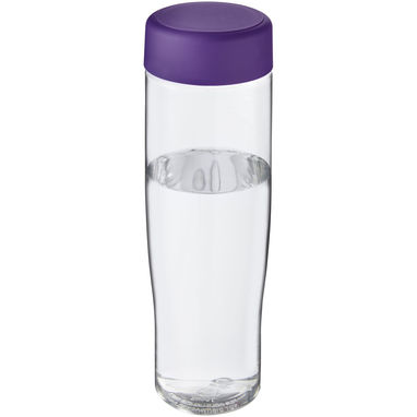 Пляшка для води H2O Tempo, колір прозорий, пурпурний - 21043204- Фото №1