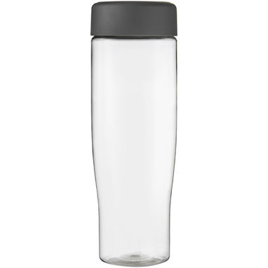 Пляшка для води H2O Tempo, колір прозорий, штормовий сірий - 21043205- Фото №2