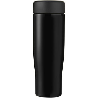 Пляшка для води H2O Tempo, колір суцільний чорний - 21043206- Фото №2
