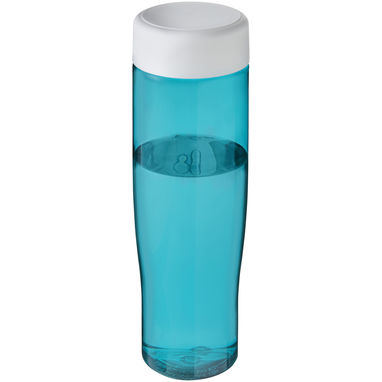 Пляшка для води H2O Tempo, колір колір морської хвилі, білий - 21043211- Фото №1