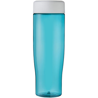 Пляшка для води H2O Tempo, колір колір морської хвилі, білий - 21043211- Фото №2